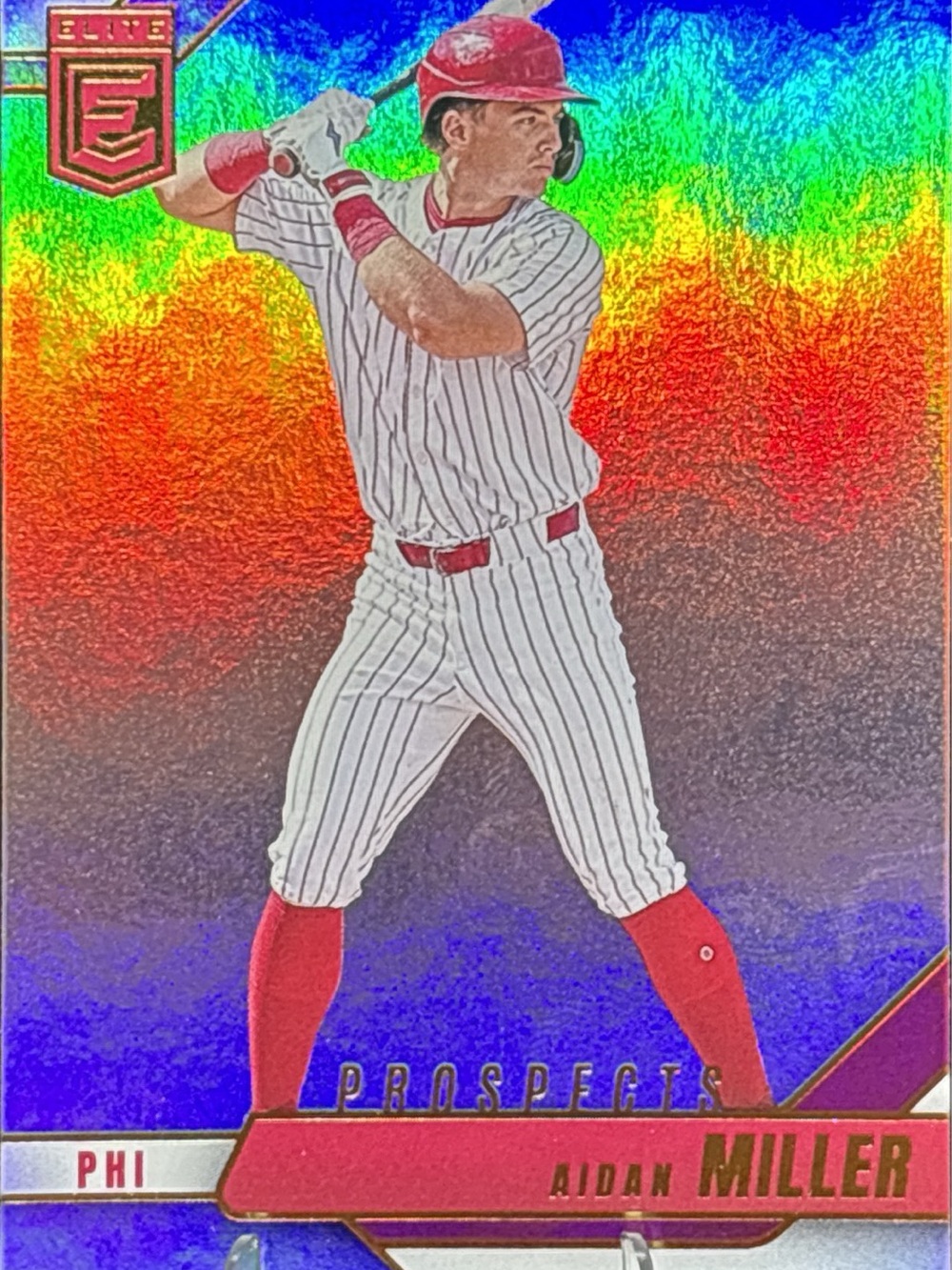 Panini Elite Prospects Aidan Miller Baseball Card
